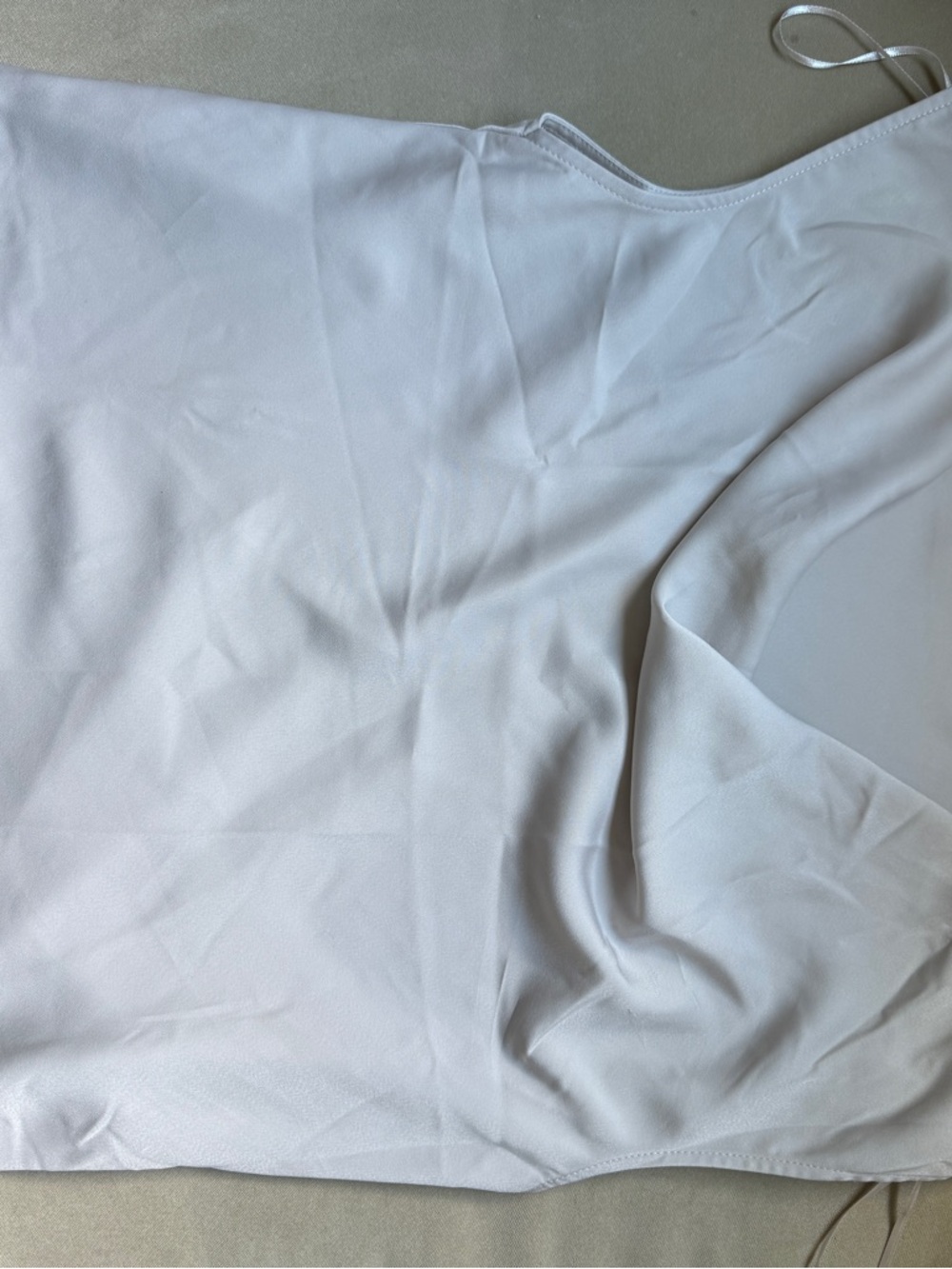 Banana Republic White Silk Cami Tank